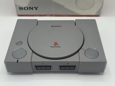 Sony PlayStation - PS1 DUAL SHOCK GAMES CONSOLE - Red Boxed (SCPH-7000 NTSC-J)