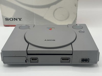 Sony PlayStation - PS1 DUAL SHOCK GAMES CONSOLE - Red Boxed (SCPH-7000 NTSC-J)