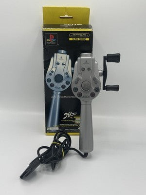 Fishing controller sony ps ps1 ps2 Japan game ASCII games boxed jp SLPH 00100
